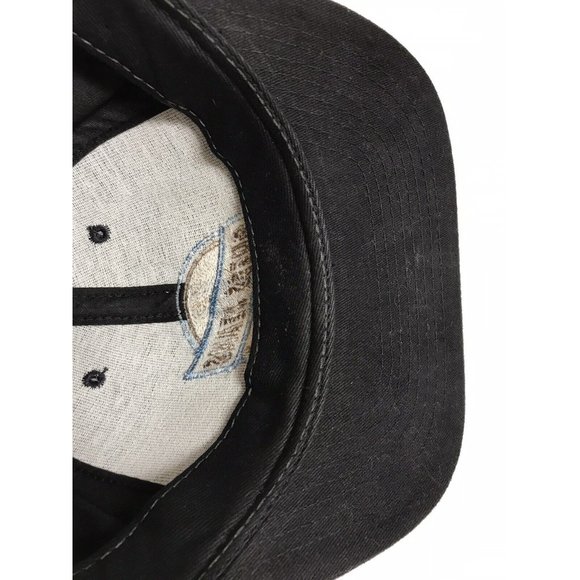 Vintage 90's Guess Jeans American Classic Black Snapback Hat - Picture 7 of 9